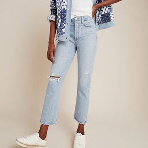 AGOLDE Riley Ultra High Rise Straight Jean
